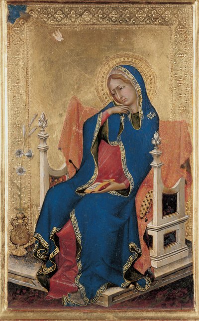 Maria, dal Polittico Orsini da Simone Martini
