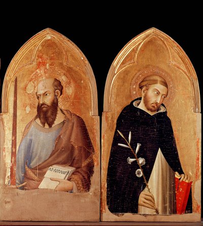 San Paolo e San Domenico da Simone Martini