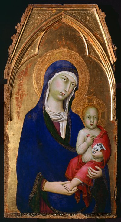 La Madonna col Bambino, (dettaglio) dall