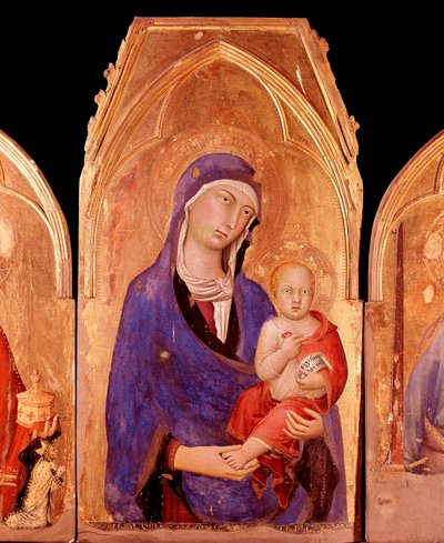 Vergine con bambino da Simone Martini