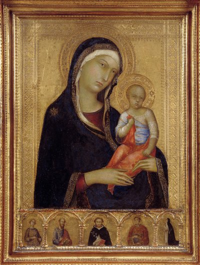 Vergine e Bambino da Simone Martini di