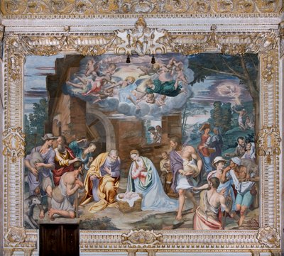 Adorazione dei pastori da Simone Veneziano Peterzano