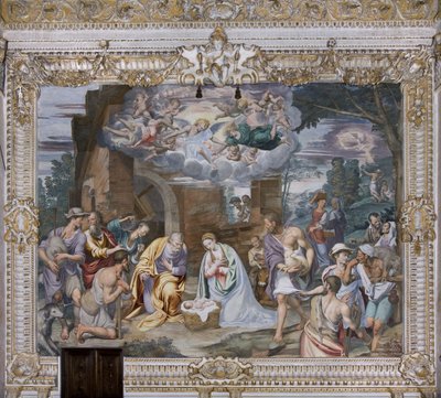 Adorazione dei pastori da Simone Veneziano Peterzano
