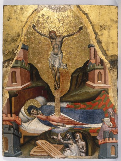 Il sogno della Vergine, c.1365-80 da Simone dei Crocifissi