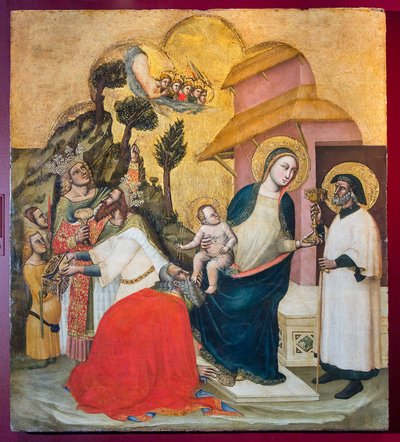 Adorazione dei Magi, c.1350 da Simone dei Crocifissi