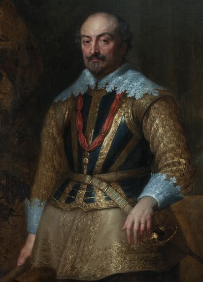 Ritratto di Giovanni VIII di Nassau-Siegen 1583-1638 da Sir Anthony van Dyck