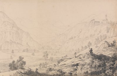 Album di 30 vedute nel Tirolo e in Italia: Castelli di Wafenstein [?], Sprechenstein e Reifenstein a qualche miglio dal Brennero, 27 ottobre 1840 da Sir Charles D