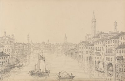 Album di 30 vedute nel Tirolo e in Italia: Città di Verona dal ponte, 1 novembre 1840 da Sir Charles D