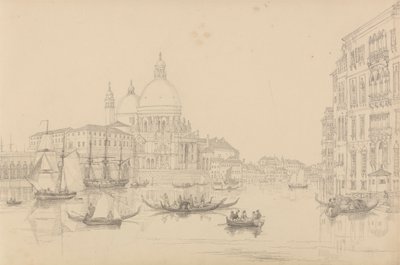 Album di 30 vedute nel Tirolo e in Italia: La Chiesa di Santa Maria della Salute 10 novembre 1840 da Sir Charles D