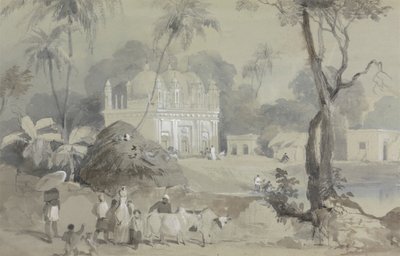 Moschea a Borranypore da Sir Charles D