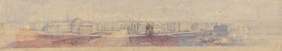 Vecchia Strada del Tribunale su Piazza del Serbatoio da Sir Charles DOyly