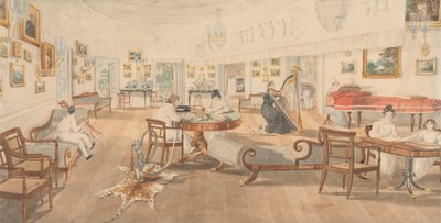 La stanza estiva nella casa dell