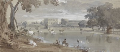 Vista di una parte di Chowringhee - Calcutta da Sir Charles D