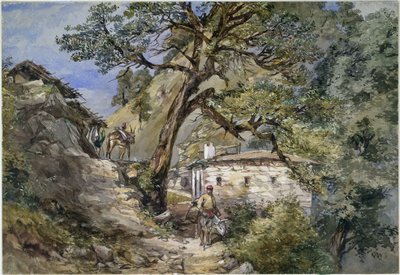 Landour, Mussoorie, 1869 da Sir Charles Walters DOyly
