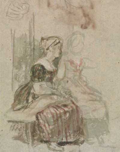 Studio per "Il matrimonio del penny" da Sir David Wilkie