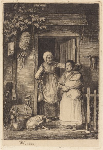 La Porta del Cottage da Sir David Wilkie