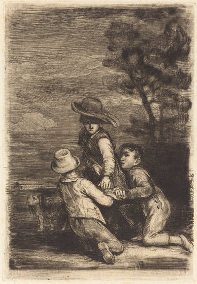 La sedia a portantina da Sir David Wilkie