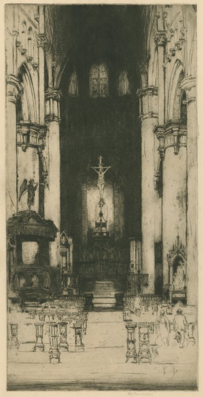 Notre Dame, Dinant [Serie Belga: N. 8] da Sir David Young Cameron