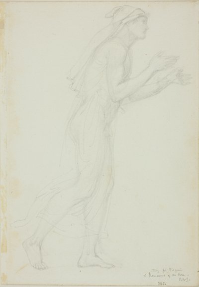 Studio per Pellegrino in Romaunt of the Rose da Sir Edward Burne Jones