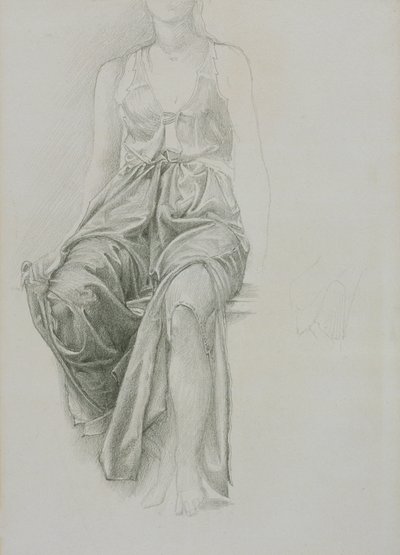 Studio di drappeggio per 
