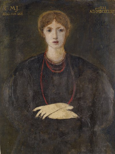 Ritratto di Georgiana Burne-Jones da Sir Edward Coley Burne Jones