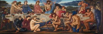 La festa di Peleo, metà-fine XIX secolo da Sir Edward Coley Burne Jones