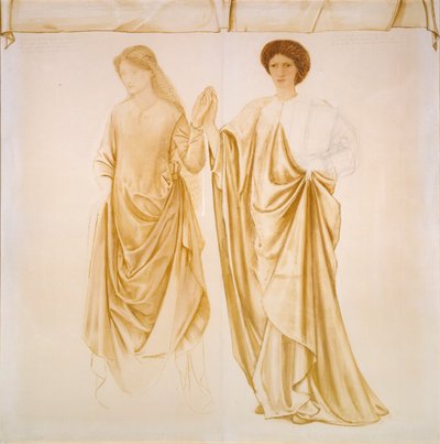 Le due mogli di Giasone, prima del 1872 da Sir Edward Coley Burne Jones