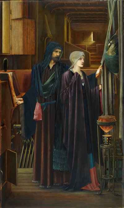 Il mago da Sir Edward Coley Burne Jones