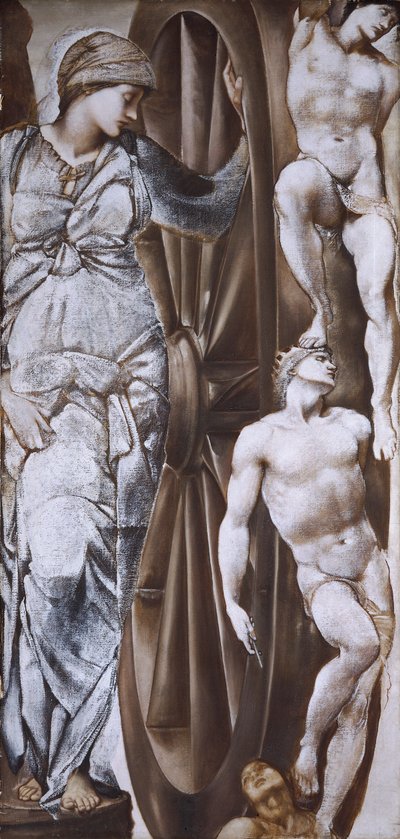 La ruota della fortuna, c. 1882 da Sir Edward Coley Burne Jones