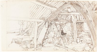 Il Fienile da Sir Edwin Landseer