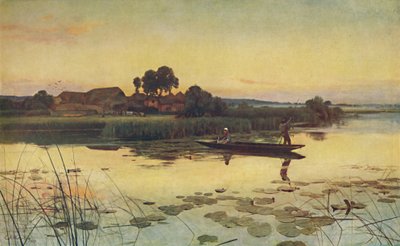 La Fine di un Giorno di Mezza Estate da Sir Ernest Albert Waterlow