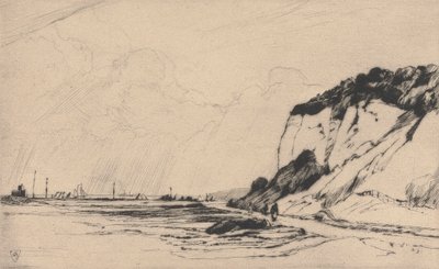 La strada costiera, Kingsdown, n.2, 1922 da Sir Frank Short