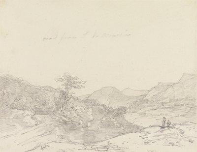 Tra Llangollen e Oswestry da Sir George Howland Beaumont seventh Baronet