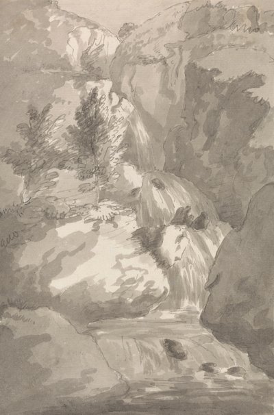 Parte di Brind Gill a Ligburthwaite da Sir George Howland Beaumont seventh Baronet
