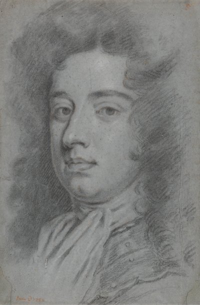 Testa di un Uomo da Sir Godfrey Kneller