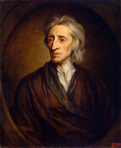 Ritratto del medico e filosofo John Locke, 1632-1704, 1697 da Sir Gotfrey Kneller