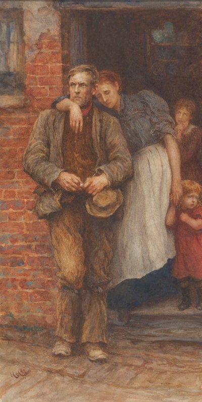 In Sciopero da Sir Hubert von Herkomer