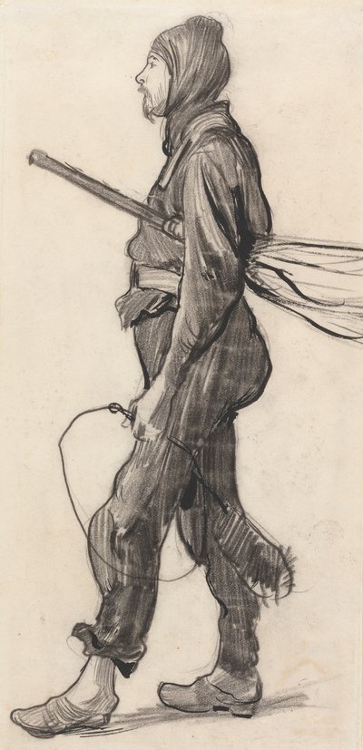 Studio di uno spazzacamino da Sir Hubert von Herkomer