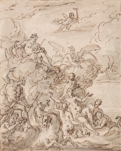La nascita di Venere da Sir James Thornhill