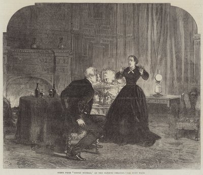 Scena da Henry Dunbar, al Teatro Olimpico da Sir John Charles Robinson