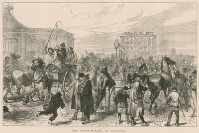 Il mercato dei cavalli a Islington da Sir John Charles Robinson