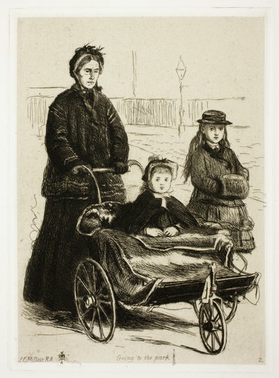 Andare al parco da Sir John Everett Millais