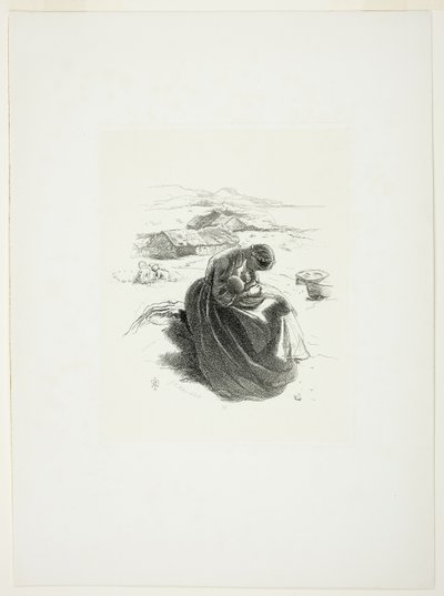 La giovane madre da Sir John Everett Millais