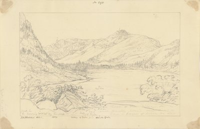 La Valle di Fassa da Gries, di fronte a noi da Sir John Frederick William Herschel