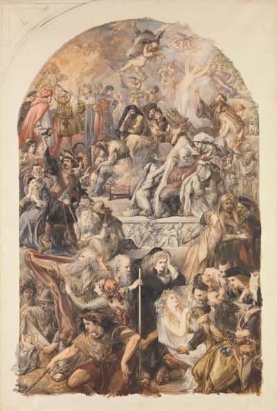 Apoteosi dei Personaggi di Shakespeare da Sir John Gilbert