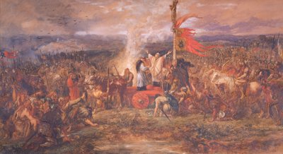 Battaglia dello Stendardo, Northallerton, Yorkshire, 22 agosto 1138 da Sir John Gilbert