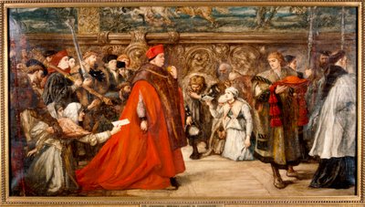 Il cardinale Wolsey, cancelliere d
