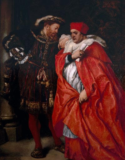 Ego et Rex Meus, 1888, Re Enrico VIII e Cardinale Wolsey da Sir John Gilbert