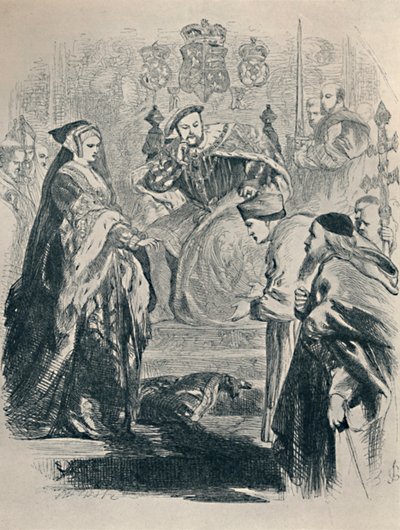 Regina Caterina: Lord Cardinale, -A Voi Parlo.., c1890, 1923 da Sir John Gilbert