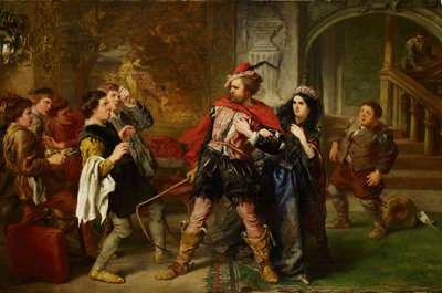 La bisbetica domata, 1861 da Sir John Gilbert
